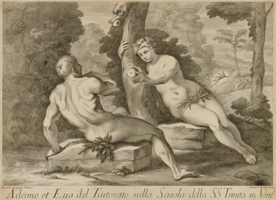 Adam and Eve by Unidentified