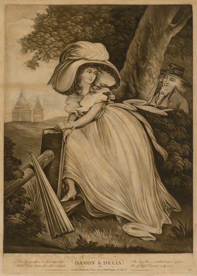 Damon and Delia by Unidentified