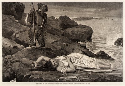 The Wreck of the Atlantic - Cast Up by the Sea by Unidentified