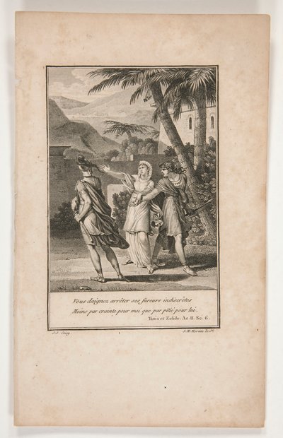 A series of engravings by various artists from 2 books by Unknown