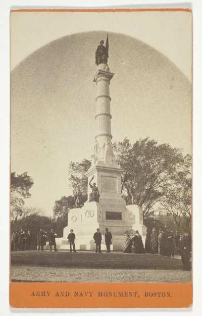 Army and Navy Monument, Boston by Unknown