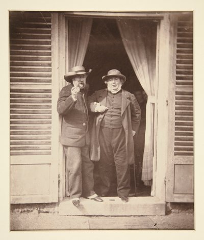 Gavarni and Jules Janin by Unknown