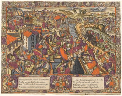 The Story of Jeremiah: Baruch Writes a Book Under Jeremiah, the Chaldeans Lay Siege to Jerusalem, Jeremiah is Put in a Ditch (Jeremiah 36-38) by Unknown