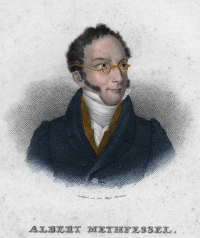 Albert Gottlieb Methfessel (1785-1869) - English composer and conductor by Unknown artist
