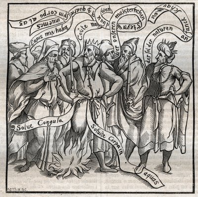 Alchemy: the peat of hermetic philosophers (engraving) by Unknown Artist