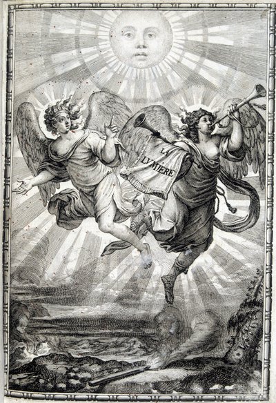 Allegoric Figure of the Light - The Light to Monsignor the eminent Cardinal Jules Mazarin by Unknown artist