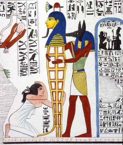 Anubis and a Mummy - in 