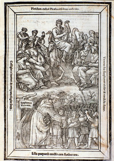 Apollo and the Muses by Unknown artist