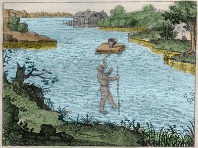 Apparatus to Enable Diver to Breathe Under Water by Unknown artist