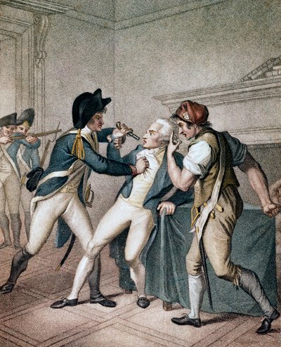 Arrest of Maximilien Robespierre on 27 July 1794 by Unknown artist