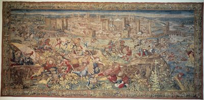 Battle of Pavia. Tapestry. 17th century, Museum of Capodimonte, Naples by Unknown artist