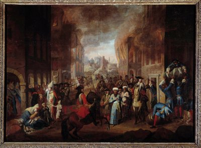 Battle of Vienna: The Surrender of the Turks at the Siege of Vienna in September 1683 by Unknown artist