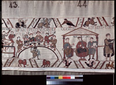 Bayeux Tapestry, Known as Embroidery of Queen Mathilde by Unknown artist