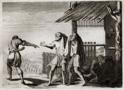 Bible of Royaumont, Old Testament: Cursed Cham of his Father (Noah