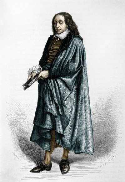 Blaise Pascal (1623-1662), French mathematician, physicist and writer by Unknown artist