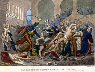 Campaign of Egypt (1798-1801), Napoleon in Egypt: Cairo Revolt by Unknown artist