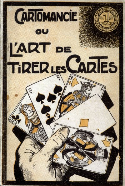 Cartomancy or the art of drawing cards by Unknown artist
