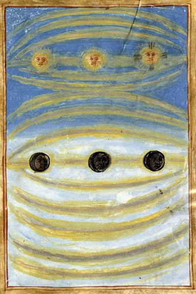 Celestial signs seen on the day of the death of Anne de Bretagne by Unknown artist