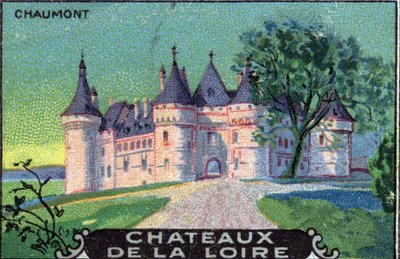 Chateaux of the Loire: Chaumont-sur-Loire, Loir-et-Cher, Centre, France, Early 20th Century by Unknown Artist