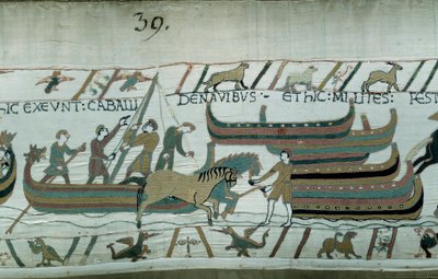 Conquest of England by the Duke of Normandy William the Conqueror in 1066 (detail) by Unknown artist