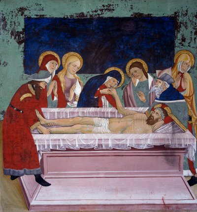 Deposition in the Tomb, Life of Christ (15th century) by Unknown artist