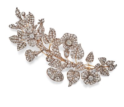 Diamond brooch, c.1860 by Unknown artist