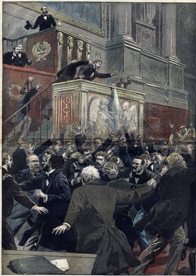 Dreyfus case - Chamber of Deputies - January 22 by Unknown artist