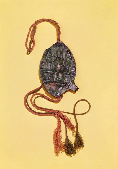 Episcopal Seal Belonging to Anthony Beck, Bishop of Durham (d.1310), c.1284 by Unknown artist