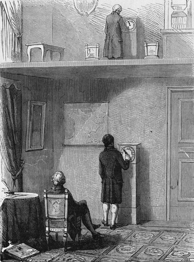 Experiment in Electronic Telegraphy Conducted by Jean Alexandre Before the Prefet of Vienna. In 
