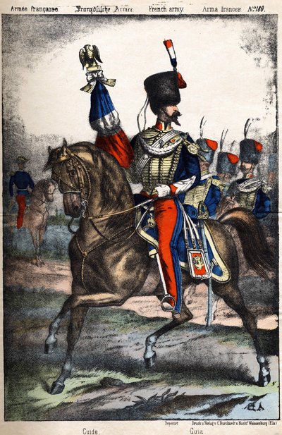 Guide to the French Army, 19th century by Unknown artist