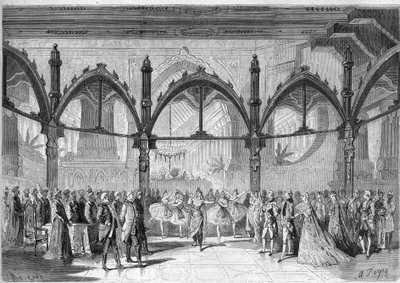 Imperial Theatre of the Comic Opera: Scene IV, Act II of the opera 