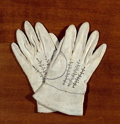 Pair of Gloves of Napoleon II King of Rome (1811-1832), Son of Emperor Napoleon I (1769-1821) by Unknown artist