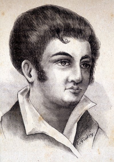 Portrait of Jean Flévéé, intimate correspondent of Napoleon I (1767 - 1839) - in 