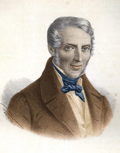 Portrait of Alessandro Manzoni, Italian writer (1785-1873) by Unknown artist