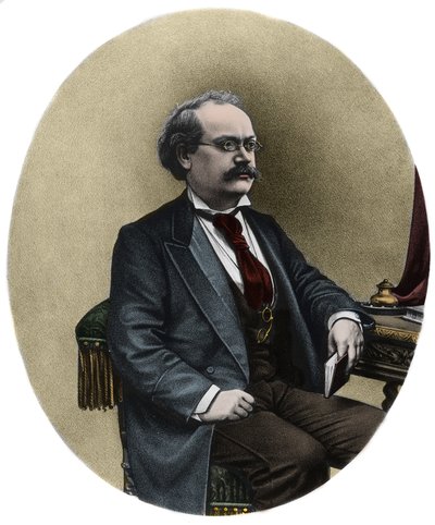 Portrait of Alexandre Charles Lecocq, French composer by Unknown artist