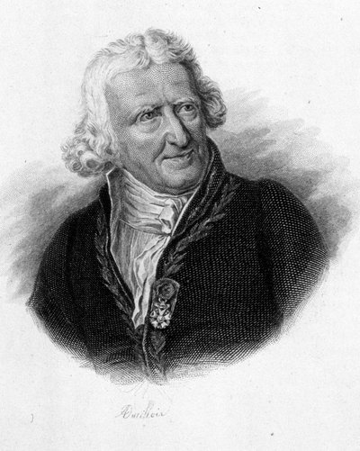 Portrait of Antoine Augustin Parmentier - in 