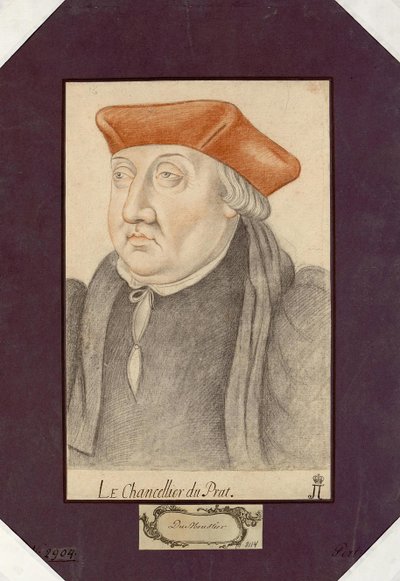 Portrait of Antoine Duprat by Unknown artist