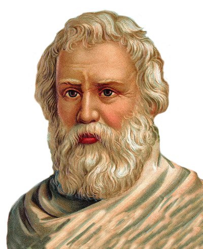 Portrait of Archimedes of Syracuse - Greek Mathematician, Physicist, Engineer, Inventor by Unknown artist