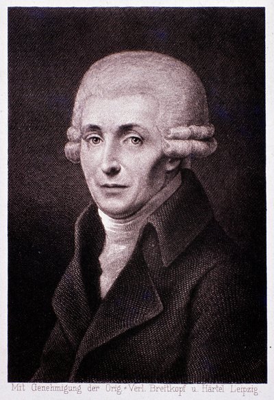 Portrait of Joseph Haydn by Unknown artist