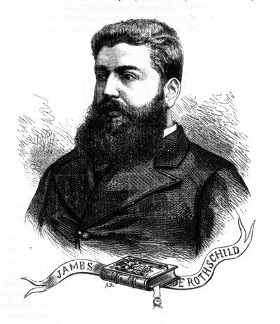 Portrait of Baron Edmond James de Rothschild (1845 - 1934) by Unknown artist