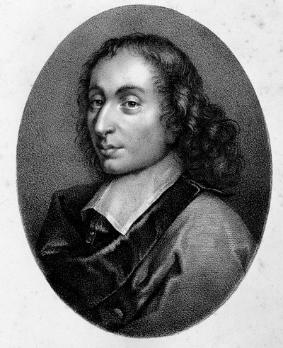 Portrait of Blaise Pascal (1623 - 1662) by Unknown artist