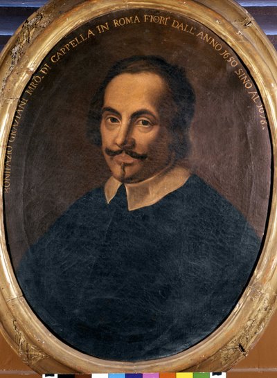 Portrait of Bonifazio Graziani (1604/1605-1664), Italian composer by Unknown artist