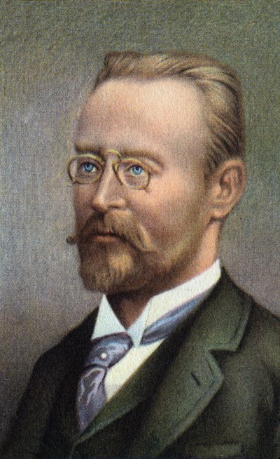 Portrait of Carl Auer, Baron von Welsbach, Austrian Chemist and Industrialist by Unknown Artist