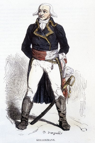 Portrait of François Christophe Kellerman by Unknown artist
