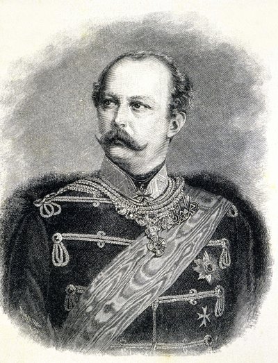Portrait of Frederic Charles of Prussia (1828-1885), nephew of William I by Unknown artist