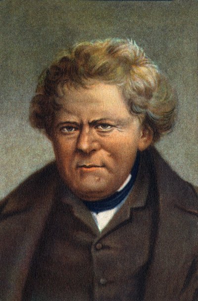 Portrait of George Ohm, German physicist by Unknown Artist