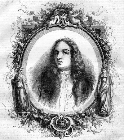 Portrait of Jean Antoine Watteau, French painter by Unknown artist