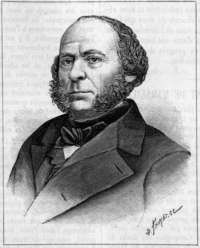 Portrait of John Ericsson (1803-1889), American Engineer and Inventor of Swedish Origin by Unknown artist