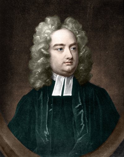Portrait of Jonathan Swift, Irish writer (1667-1745) by Unknown artist