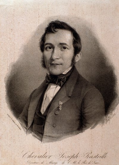 Portrait of Joseph Rastrelli by Unknown artist
